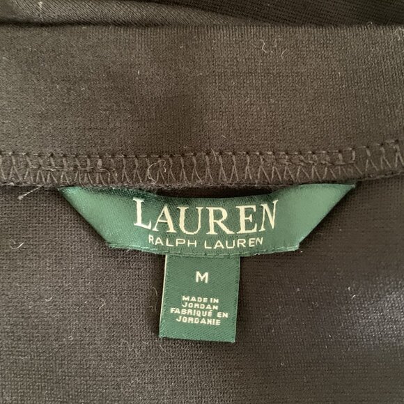 Lauren by Ralph Lauren Black Mermaid Knee-Length Skirt - Medium - Picture 3 of 5